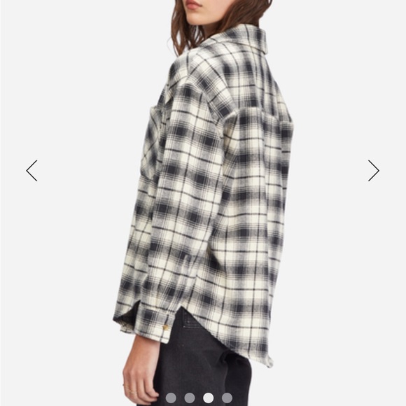 BNWT billabong plaid shirt - Picture 3 of 4